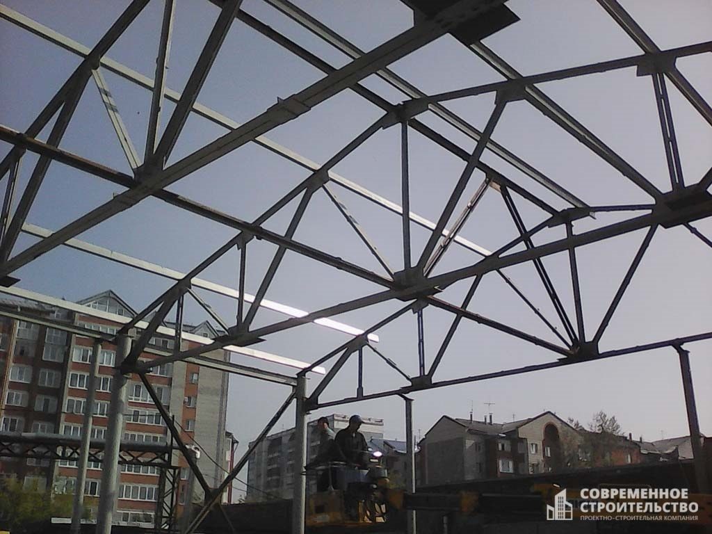 Проектирование и монтаж металлоконструкций в Томске. Любая сложность, полный комплекс работ.
